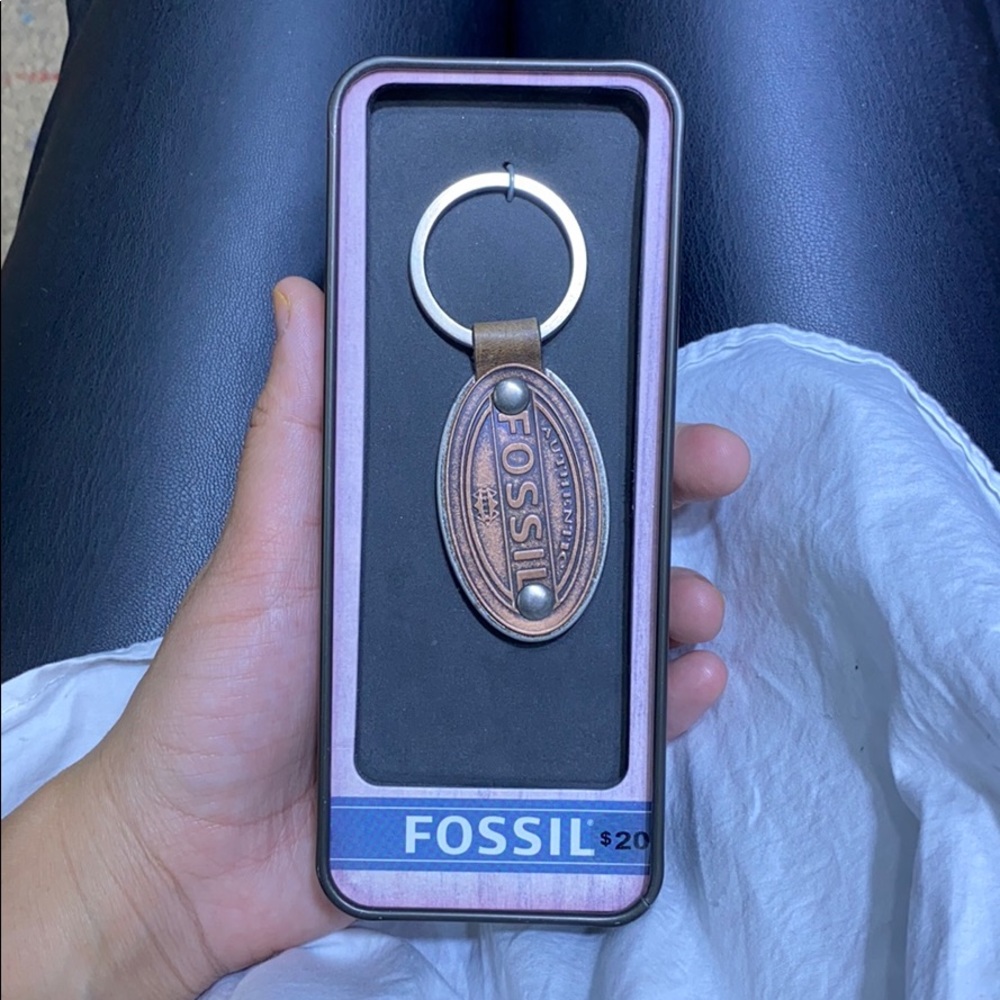 Fossil Keychain